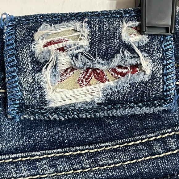 Women’s Mek Denim Kingston Bootcut Western Embroidered Jeans Denim Size 25 X 32 - Picture 12 of 15